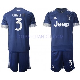 Barn Fotballdrakter Juventus Chiellini 3 Borte 2020-21 Kortermet